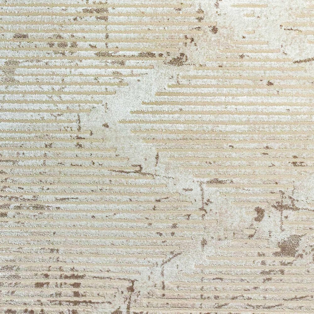 Radici USA Davide Geometric 2&#39;2&quot; x 7&#39;7&quot; Beige Area Rug, , large