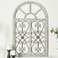 Maple and Jade 45" x 28" Wall Decor in Distressed White and Brown, , large
