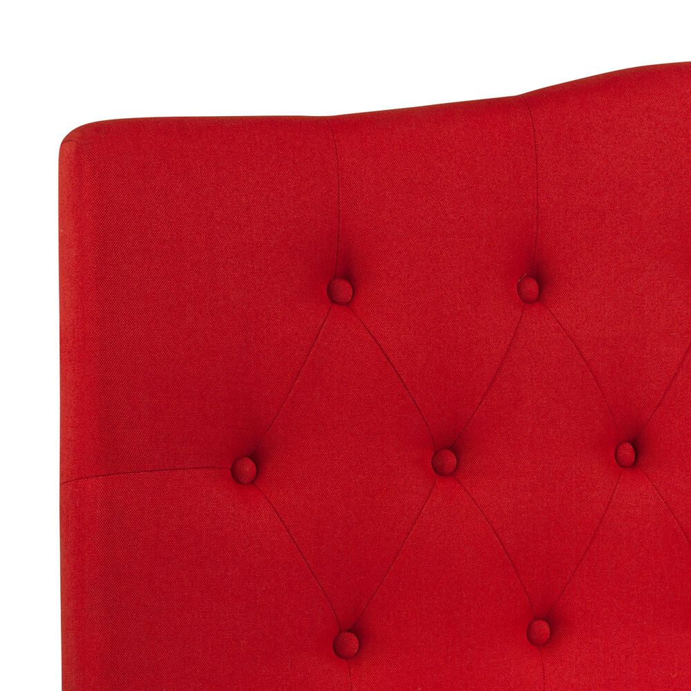 Flash Furniture Cambridge Full Upholstered Headboard in Red, , large
