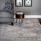 Central Oriental Clearwater Marcella 5" x 8" Grey and Blue Area Rug, , large