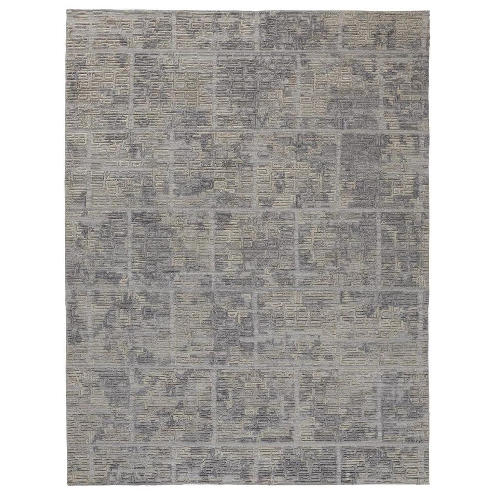 Feizy Elias 8" x 10" Blue and Ivory Area Rug, , large