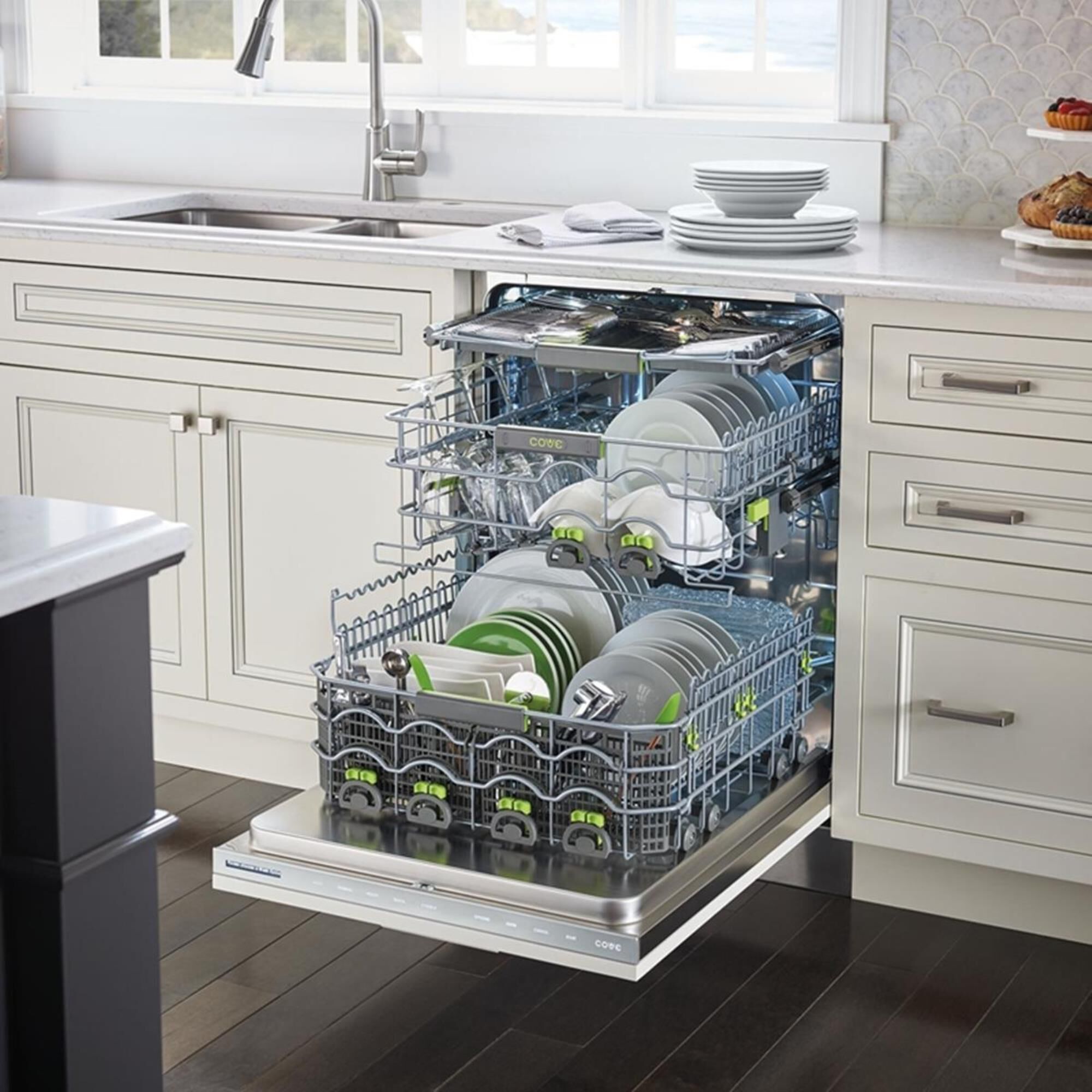 Dishwasher with built in water softener discount