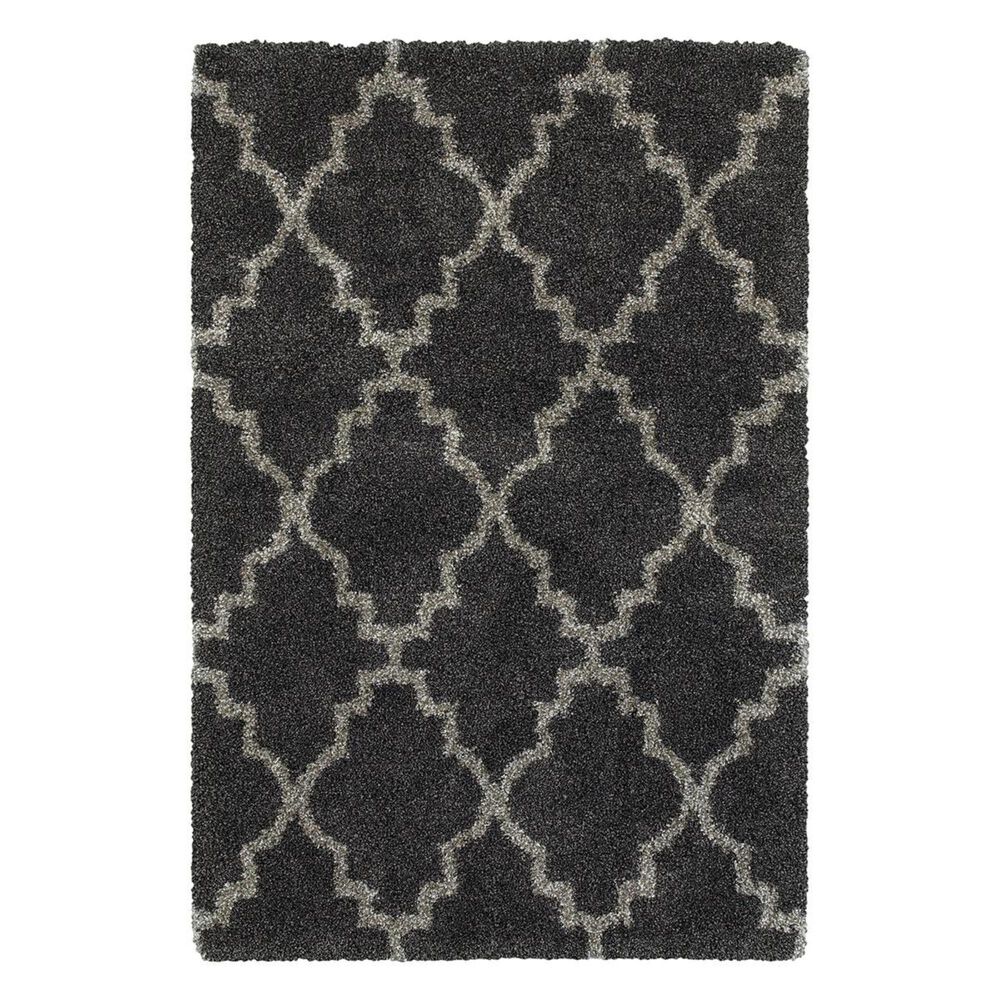 Oriental Weavers Henderson 92K 1"10" x 3"3" Charcoal/Grey Scatter Rug, , large