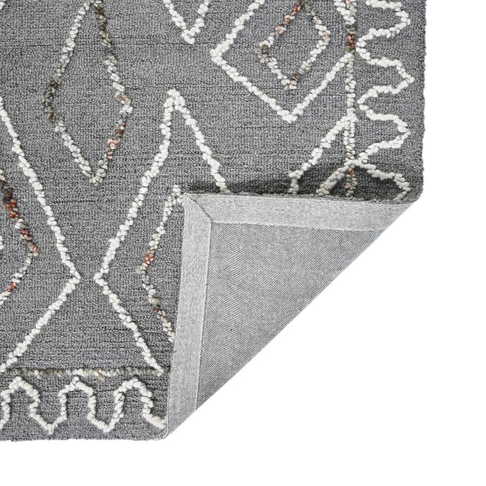 Amer Rugs Berlin BER-8  2&#39; x 3&#39; Dark Gray Area Rug, , large