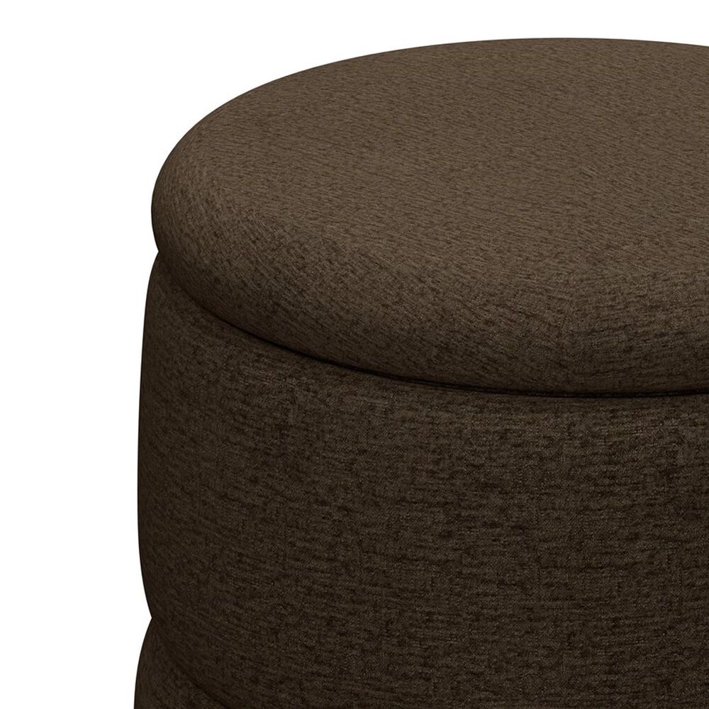 Golden Wave Furniture Dorset Storage Ottoman with Tray in Latte, , large