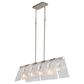 Golden Lighting Serenity 5-Light Linear Pendant in Pewter, , large