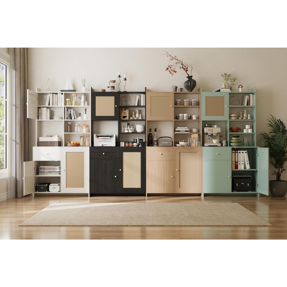 GARVEE 71" Kitchen Pantry Cabinet in Natural, , large