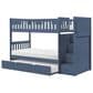 Homelegance Twin/Twin Step Bunk W/ Trundle, , large