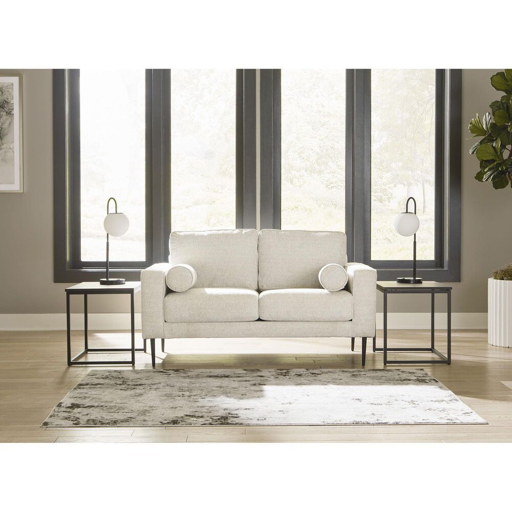 37B Hazela Stationary Loveseat in Sandstone, , large
