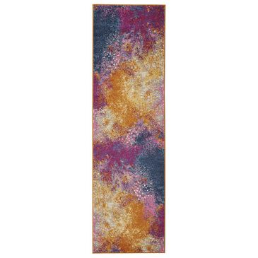 Nourison Passion PSN10 1"10" x 6" Sunburst Runner, , large