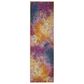 Nourison Passion PSN10 1"10" x 6" Sunburst Runner, , large