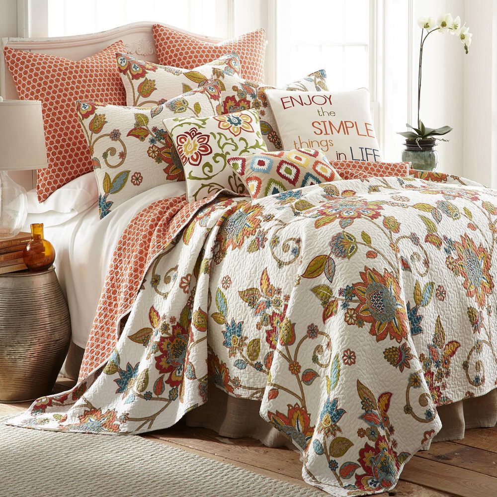 Levtex Clementine 3-Piece Full/Queen Quilt Set in Multicolor, , large