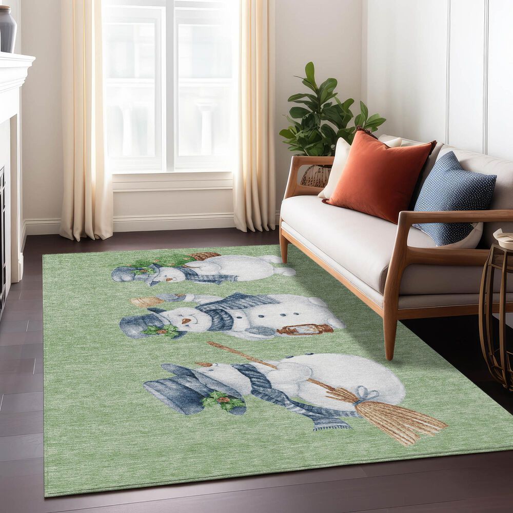 Dalyn Rug Company Wonderland WN34 Aloe 5&#39; x 7&#39;6&quot; Area Rug, , large
