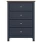 Ashley Landocken 5-Piece Queen Bedroom Set in Brown and Blue, , large