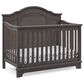 Delta Children Asher 6-In-1 Convertible Crib in Rustic Grey, , large