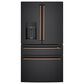 Cafe Handle Kit Refrigeration in Brushed Copper, , large