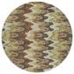 Dalyn Rug Company Lorenzo LN6 Chocolate 8" Round Area Rug, , large