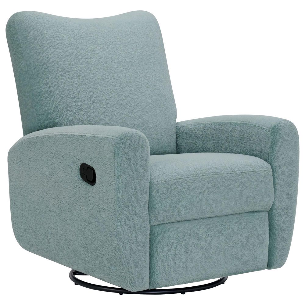 Oxford Baby Synergy Glider Recliner in Teal Mist, , large