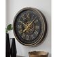 Ashley Dairton Wall Clock in Black and Gold, , large