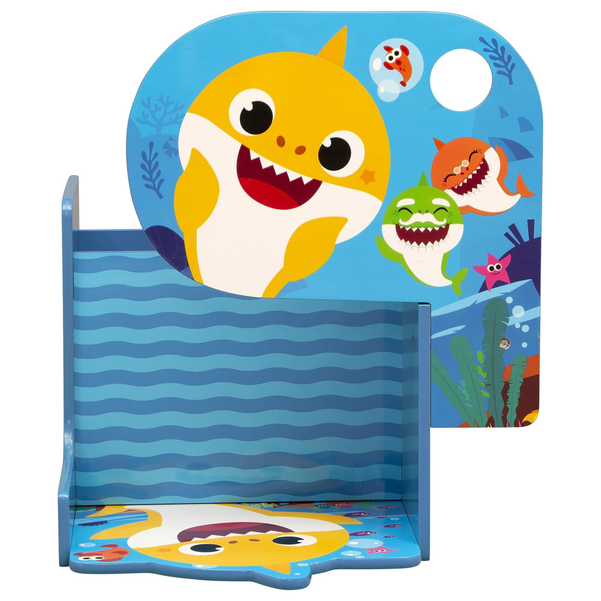 Baby shark chair shop desk with storage bin