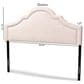 Baxton Studio Rita Queen Panel Headboard in Light Pink, , large