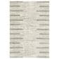 Oriental Weavers Verona Geo Shading 5"3" x 7"6" Ivory Area Rug, , large