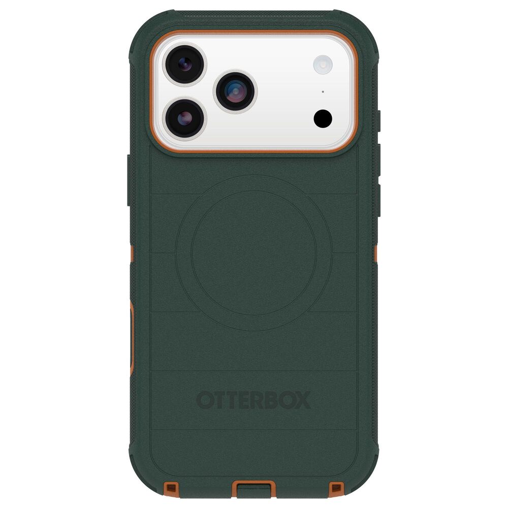 OtterBox Defender Pro MagSafe Case for iPhone 17 Pro Max in Green Intrigue, , large