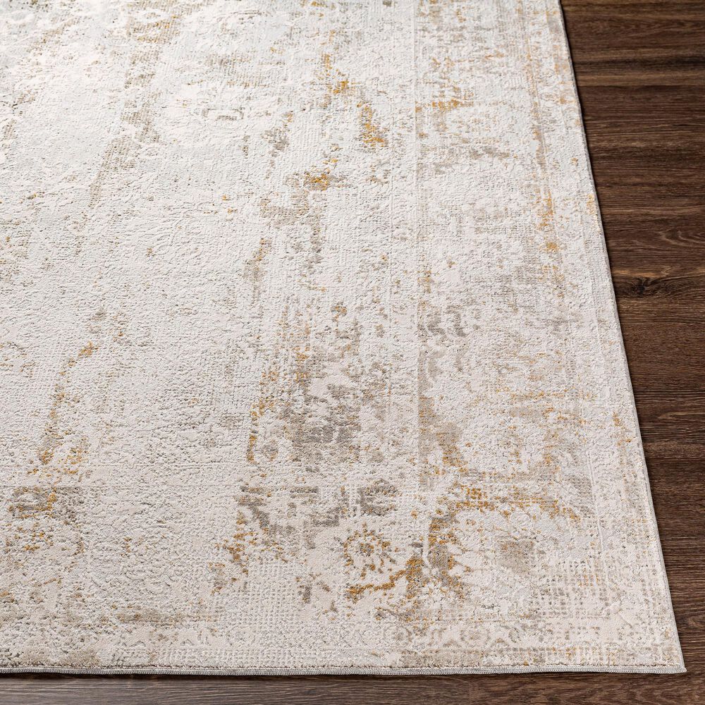 Surya Carmel 5&#39; x 7&#39;3&quot; Camel and Mustard Area Rug, , large