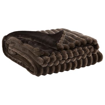Ashley Alsonwell 49" x 61" Throw in Brown, , large