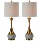Southern Lighting Claudia Table Lamp in Gold and Grey (Set of 2), , large