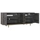 Hooker Furniture Commerce and Market Layers 80" Entertainment Console in Natural Brass and Antique Brass, , large