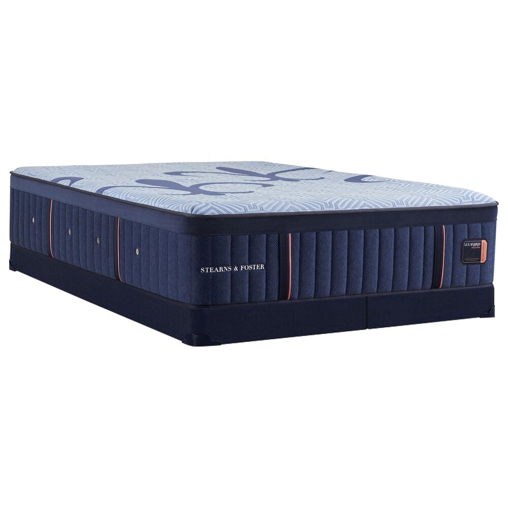 Stearns & Foster Lux Estate Elite Firm Hybrid King Mattress with Low Profile Box Springs, , large