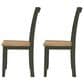 Ashley Gesthaven Dining Chair Set of 2 in Natural and Green, , large