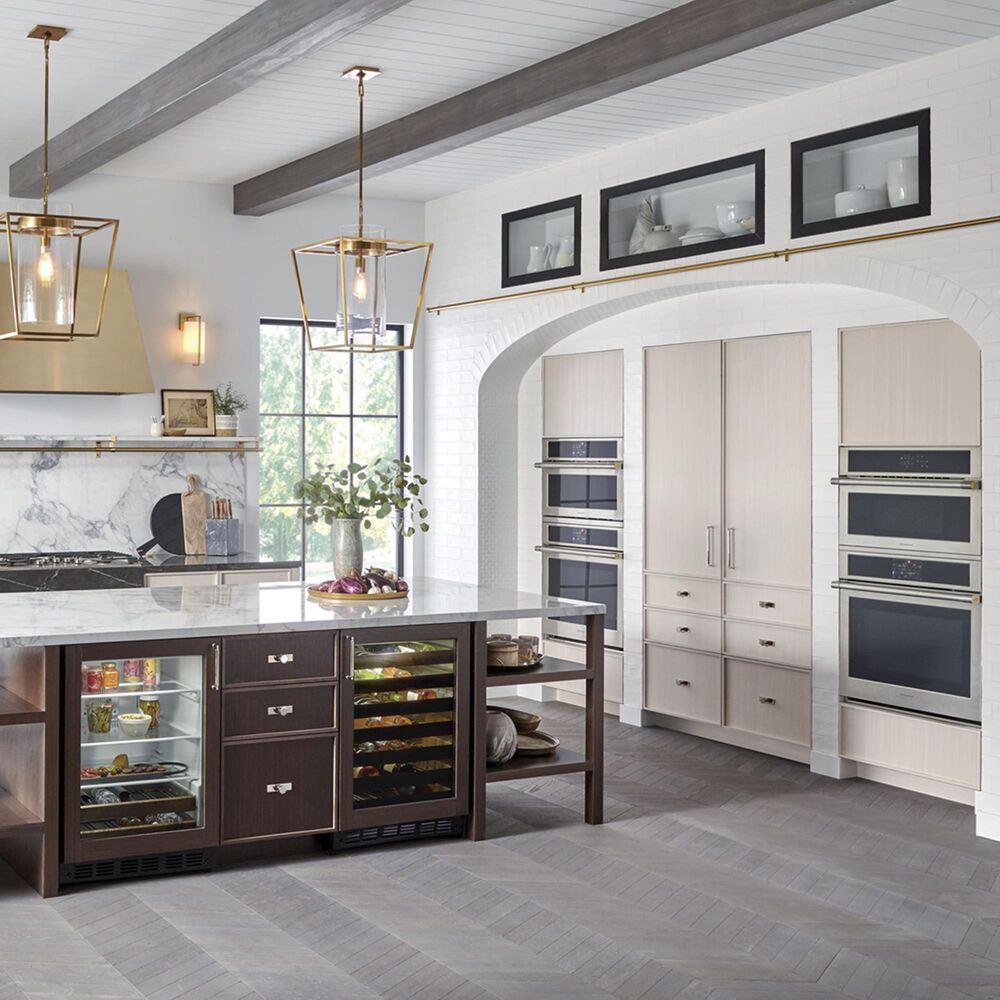 Monogram 24&quot; Integrated Column Refrigerator with Reversible Door - Panel Sold Separately, , large