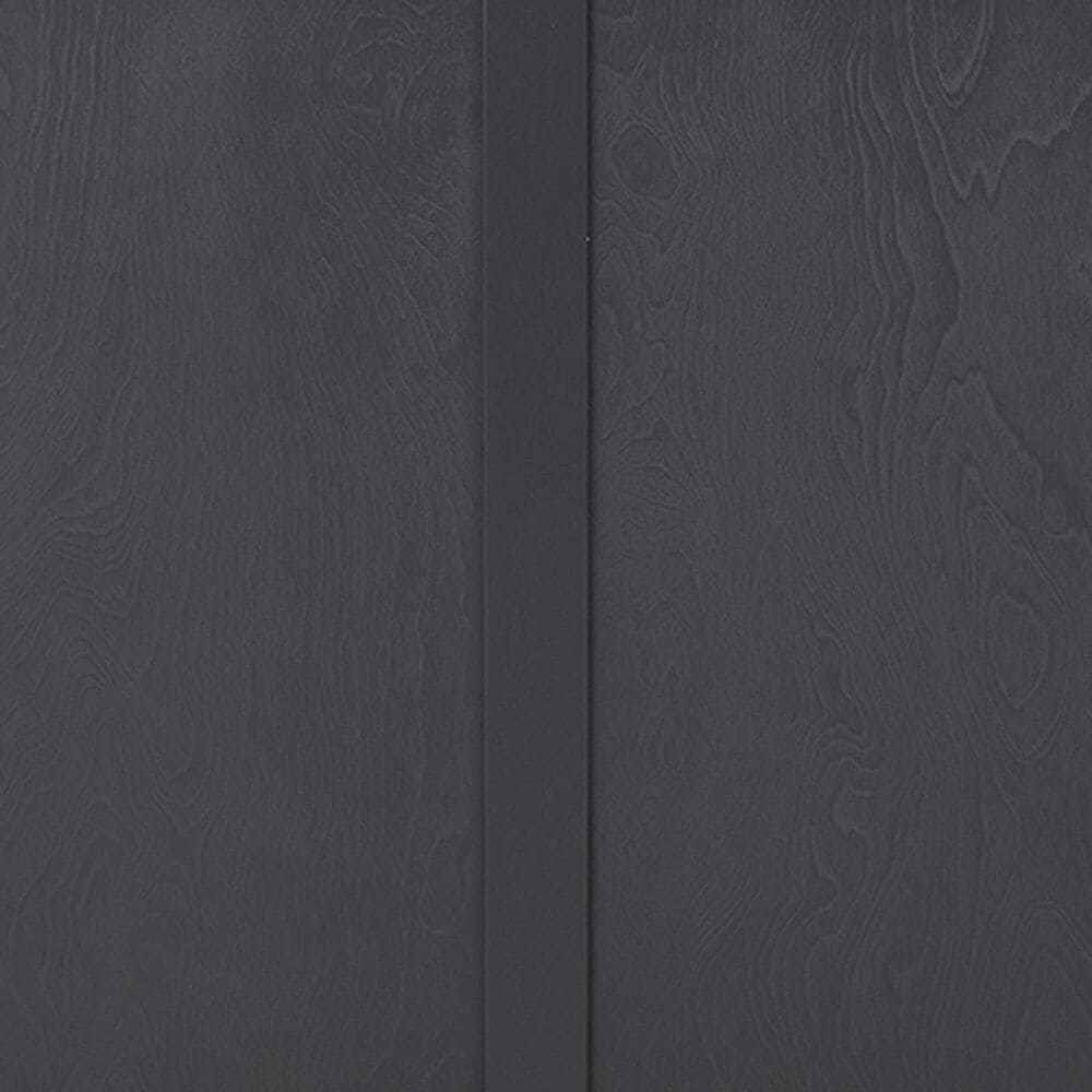 HOMLUX Kitchen Island with Rubber wood Countertop in Black, , large