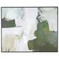 Ashley Vinick 50" x 40" Wall Art in Green, Gray and White, , large