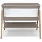 Delta Children Bondi Beechwood Bed Bassinet in Tan Melange, , large