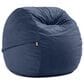 Jaxx Saxx 4" Large Round Bean Bag Chair in Navy Blue, , large