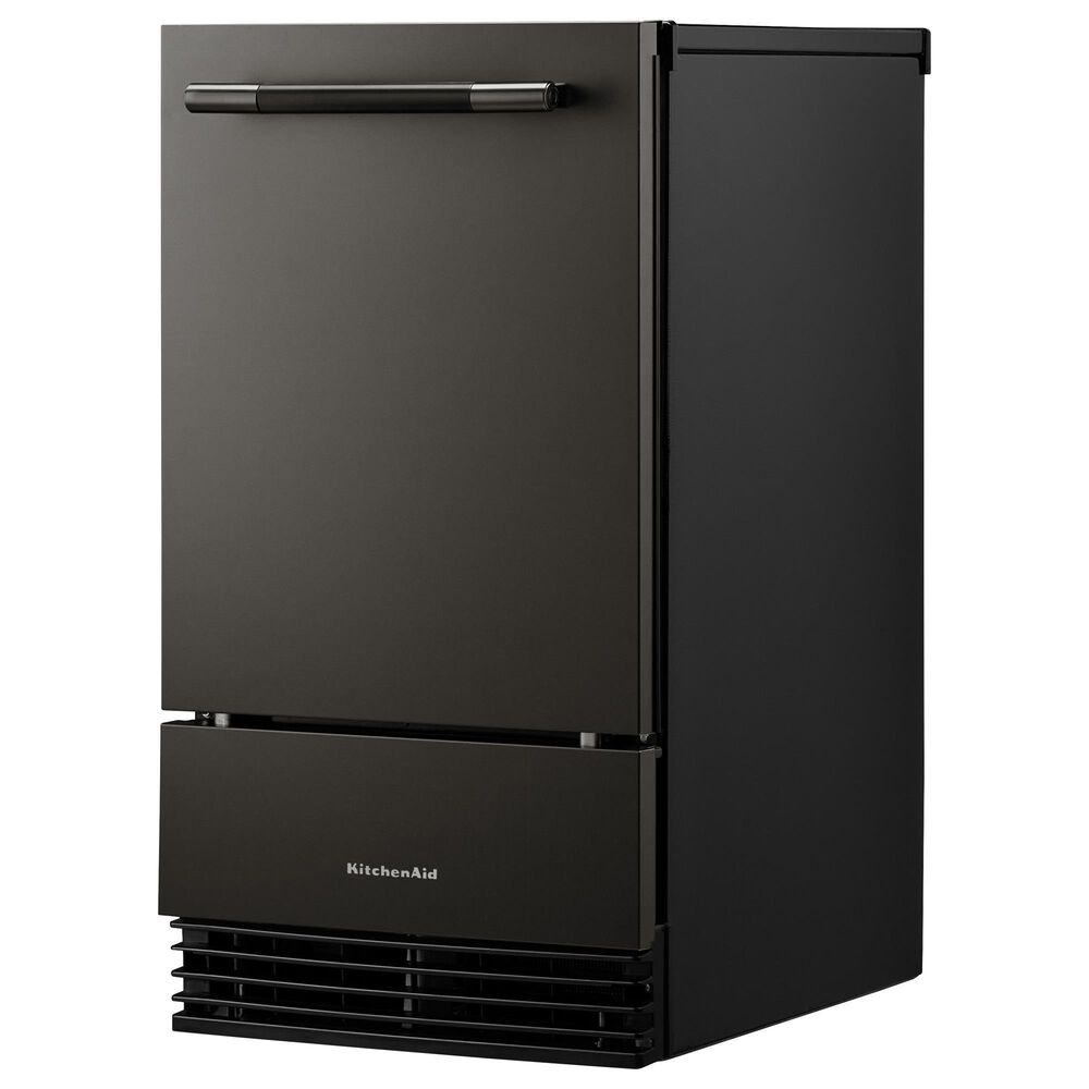 KitchenAid 18" Automatic Ice Maker in Black Ore, , large