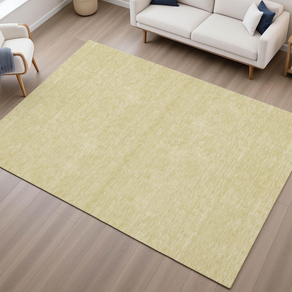 Dalyn Rug Company Soft Essentials Solid Wheat 9' x 12' Area Rug, , large