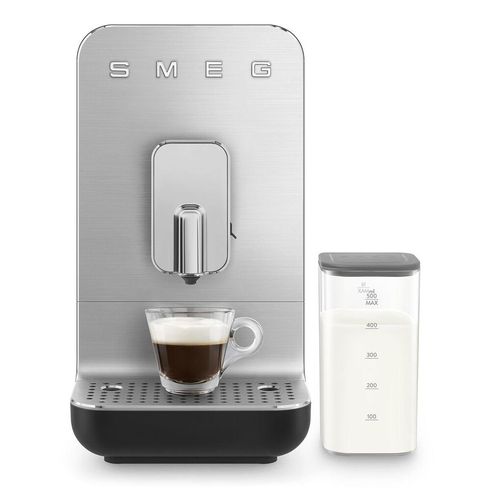 SMEG 47 Oz Automatic Coffee Machine in Black, , large