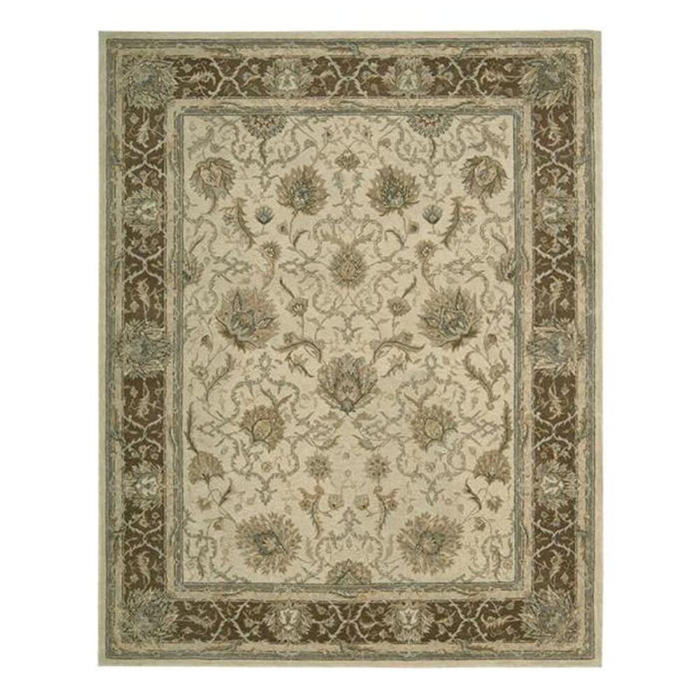 Nourison Heritage Hall HE27 5"6" x 8"6" Mist Area Rug, , large
