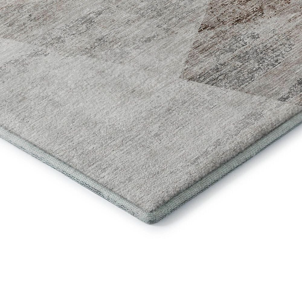 Dalyn Rug Company Neo NO11 2&#39;6&quot; x 3&#39;10&quot; Silver Area Rug, , large
