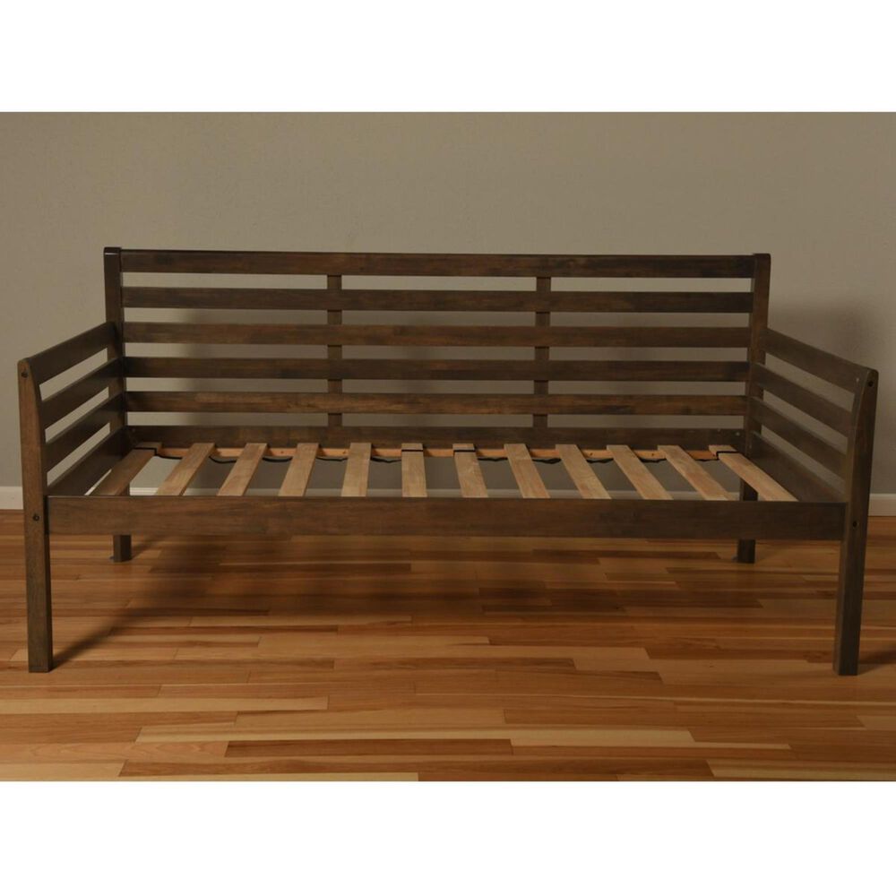 Kodiak Furniture Boho Daybed with Trundle in Rustic Walnut, , large