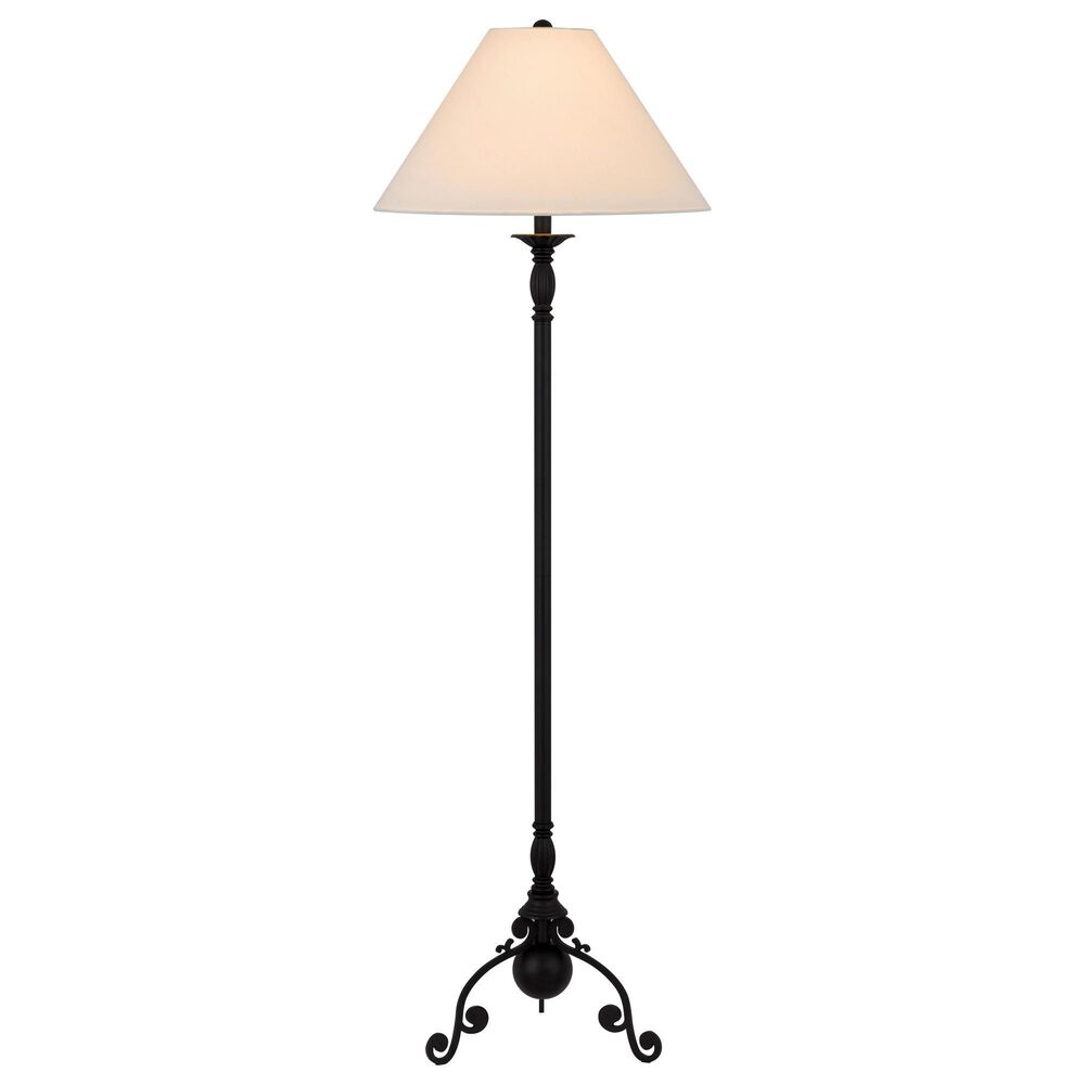 Cal Lighting Ironcrest Floor Lamp in Iron Black, , large