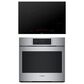 Bosch 800 Series 2-Piece Kitchen Package with Stainless Steel 30" Single Electric Wall Oven and 30" Black Induction Cooktop, , large