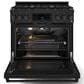 Thor Kitchen Gordon Ramsay 6 Cu. Ft. Professional Natural Gas Range in Black, , large