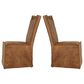 Uttermost Delroy Armless Chair Set of Two in Brown, , large