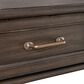 Belle Furnishings Mill Creek 1-Drawer End Table in Peppercorn, , large
