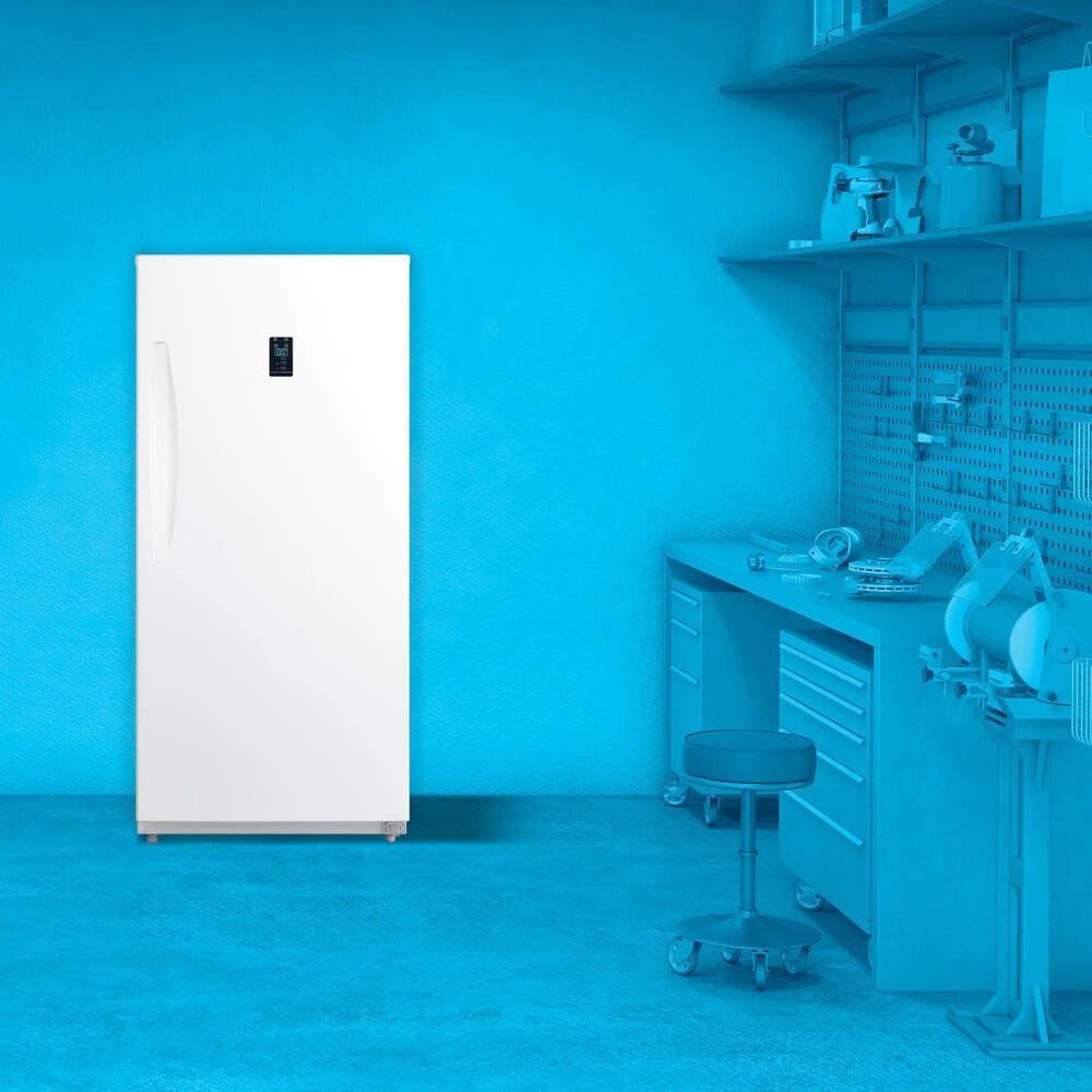 Element 13.8 Cu. Ft. Upright Convertible Freezer in White, , large